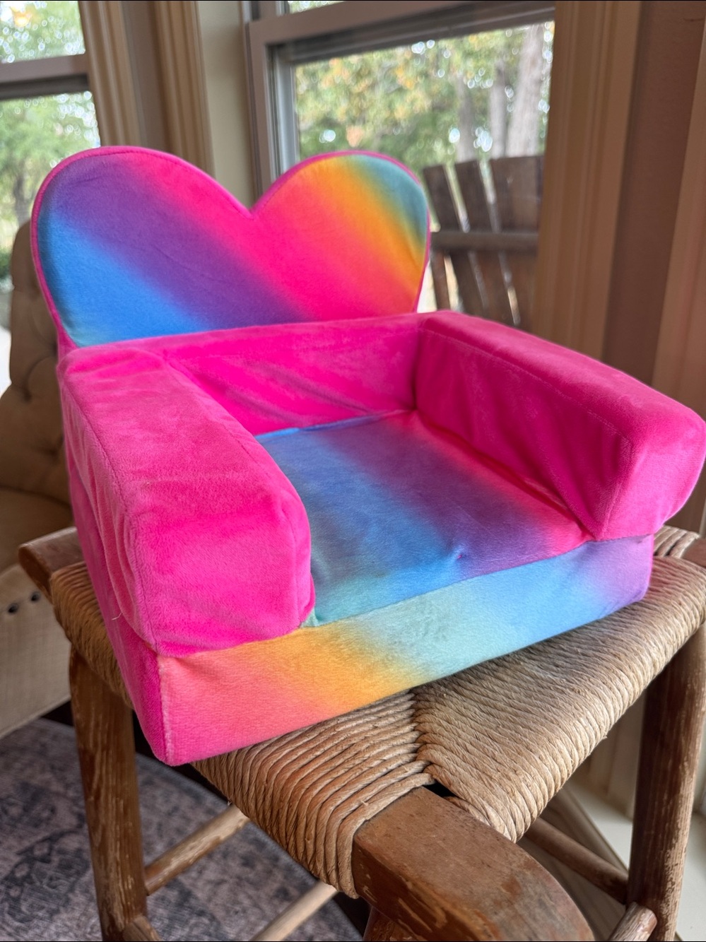 BAB Heart Rainbow Lounge Chair Foldable